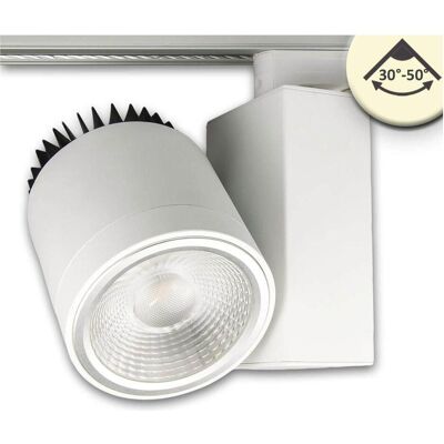 ISOLED 36W Fokussierbarer Schienenstrahler - CRI 92 - 3000K ISOLED 36W Fokussierbarer Schienenstrahler - CRI 92 - 3000K
