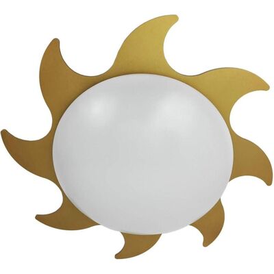 Niermann Stand By, Kinderlampe, Niermann Sonne Deckenleuchte E27 Gold Made in Germany Niermann Stand By, Kinderlampe, Niermann Sonne Deckenleuchte E27 Gold Made in Germany