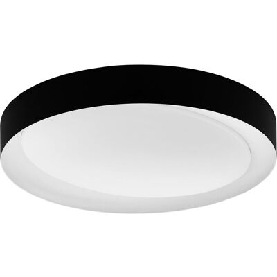 EGLO, Deckenleuchte, Deckenleuchte LAURITO 1x LED 24 W, Weiss/Schwarz (2600 lm) EGLO, Deckenleuchte, Deckenleuchte LAURITO 1x LED 24 W, Weiss/Schwarz (2600 lm)