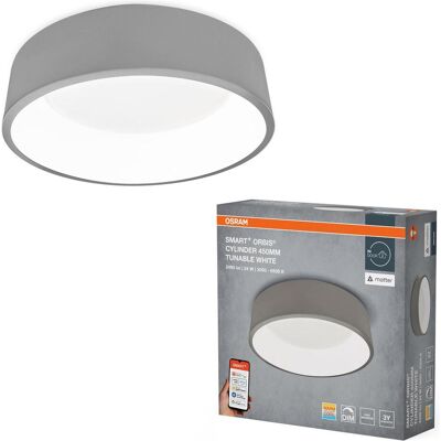 Osram, Wandleuchte + Deckenleuchte, SMART+ Matter Cylinder 450mm Tunable White (930 lm) Osram, Wandleuchte + Deckenleuchte, SMART+ Matter Cylinder 450mm Tunable White (930 lm)