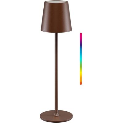 Goobay, Tischlampe, Kabellose LED-Tischleuchte, Grösse M, 38 cm, RGBW, kupferfarben (140 lm) Goobay, Tischlampe, Kabellose LED-Tischleuchte, Grösse M, 38 cm, RGBW, kupferfarben (140 lm)