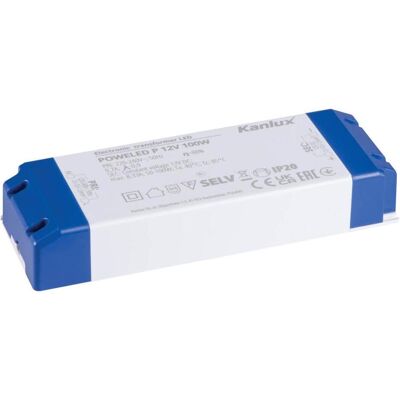 Kanlux 28961 Netzteil - 100W DC12V IP20 - LED-Beleuchtung Kanlux 28961 Netzteil - 100W DC12V IP20 - LED-Beleuchtung