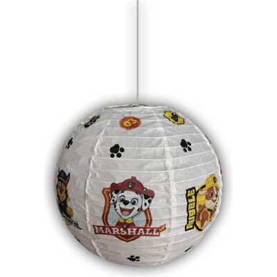Niermann Standby Weiße Paw Patrol Papierballon Pendelleuchte - Kinderzimmer Niermann Standby Weiße Paw Patrol Papierballon Pendelleuchte - Kinderzimmer