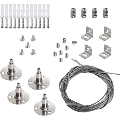Kanlux, Beleuchtung Zubehör, 28504 SPN BRAVO S/P 60-62 Stahlseil für Panel Bravo Kanlux, Beleuchtung Zubehör, 28504 SPN BRAVO S/P 60-62 Stahlseil für Panel Bravo