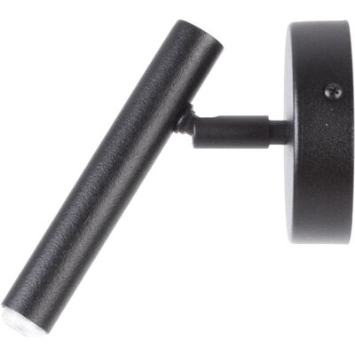 Sigma Moderne Wandleuchte - Verstellbar, Schwarz - 15cm Sigma Moderne Wandleuchte - Verstellbar, Schwarz - 15cm