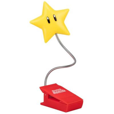 Paladone Products, Tischlampe, Paladone Lampada a Clip Super Mario Super Star Paladone Products, Tischlampe, Paladone Lampada a Clip Super Mario Super Star