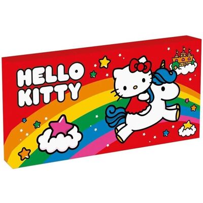 Pyramid Tischlampe, Tela Retroilluminata LED Hello Kitty Rainbow Pyramid Tischlampe, Tela Retroilluminata LED Hello Kitty Rainbow