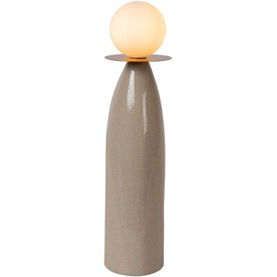 Lucide Figaro Kleine Graue Tischlampe - Licht & Kompakt Lucide Figaro Kleine Graue Tischlampe - Licht & Kompakt