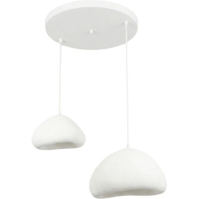 Opviq, Pendelleuchte, Lora Luna Two Socket Chandelier (E27) Opviq, Pendelleuchte, Lora Luna Two Socket Chandelier (E27)
