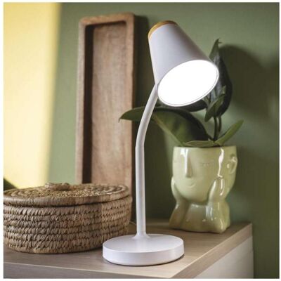 Emos, Tischlampe, LED Schreibtischlampe TARA, weiss (280 lm) Emos, Tischlampe, LED Schreibtischlampe TARA, weiss (280 lm)