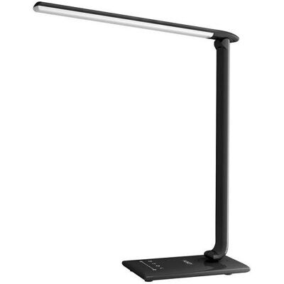 Aukey, Tischlampe, LT-T10 Schwarze LED-Touch-Schreibtischlampe, 12 W, 3000–6500 K Aukey, Tischlampe, LT-T10 Schwarze LED-Touch-Schreibtischlampe, 12 W, 3000–6500 K