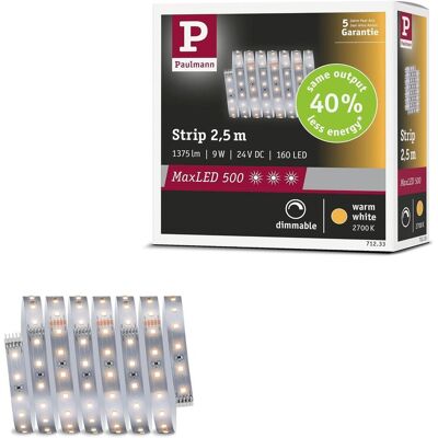 Paulmann MaxLED 500 LED Streifen Warmweiß - LED Streifen Paulmann MaxLED 500 LED Streifen Warmweiß - LED Streifen