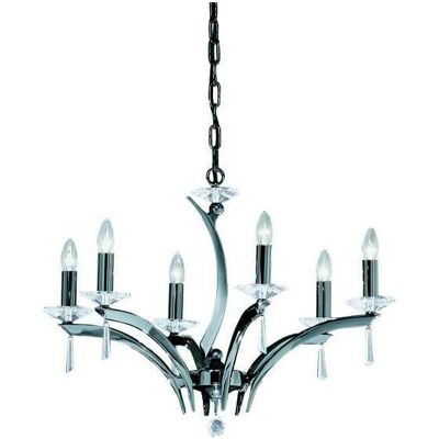 Brumberg - Stella 850666 - Schwarzchrom - E14 - Pendelleuchte Brumberg - Stella 850666 - Schwarzchrom - E14 - Pendelleuchte
