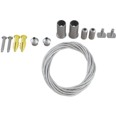 Maytoni, Beleuchtung Zubehör, MAGNET Stromschienen Pendel-Aufhängung Seilsystem Silber Maytoni, Beleuchtung Zubehör, MAGNET Stromschienen Pendel-Aufhängung Seilsystem Silber