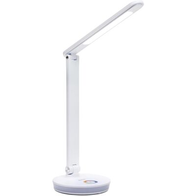 Platinet, Tischlampe, PDL400RGBW Tisch-LED-Lampe 12W dimmbar, Touch-Bedienung, USB-Anschluss, weiss (500 lm) Platinet, Tischlampe, PDL400RGBW Tisch-LED-Lampe 12W dimmbar, Touch-Bedienung, USB-Anschluss, weiss (500 lm)