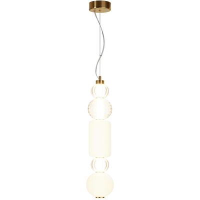 Maytoni, Pendelleuchte, Collar LED Pendelleuchte, Hängeleuchte 35W Gold-Farbe Warmweiss (1600 lm) Maytoni, Pendelleuchte, Collar LED Pendelleuchte, Hängeleuchte 35W Gold-Farbe Warmweiss (1600 lm)