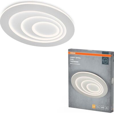 Osram, Wandleuchte + Deckenleuchte, ORBIS SPIRAL OVAL 720mm 63W White (3800 lm) Osram, Wandleuchte + Deckenleuchte, ORBIS SPIRAL OVAL 720mm 63W White (3800 lm)