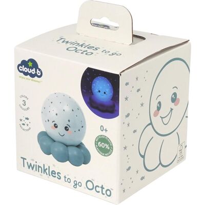 Cloud B, Nachtlicht, Twinkles To Go Octo™ - Soft Blau Cloud B, Nachtlicht, Twinkles To Go Octo™ - Soft Blau