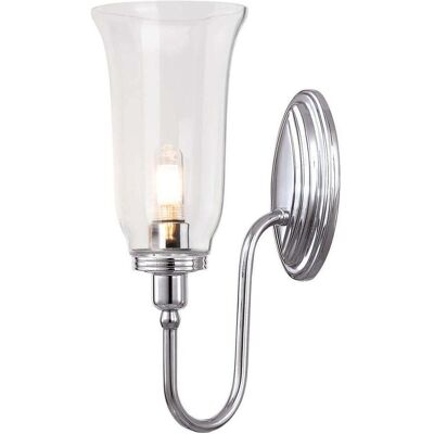 Elstead Lighting, Deckenleuchte, Blake LED Wandleuchte G9 Poliertes Chrom IP44 (320 lm, G9) Elstead Lighting, Deckenleuchte, Blake LED Wandleuchte G9 Poliertes Chrom IP44 (320 lm, G9)