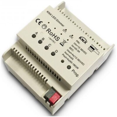 Synergy 21, Beleuchtung Zubehör, LED Controller EOS 08 KNX Dimmer 45A Hutschiene Synergy 21, Beleuchtung Zubehör, LED Controller EOS 08 KNX Dimmer 45A Hutschiene