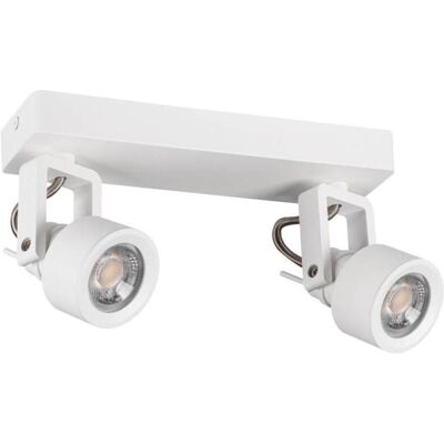 Kanlux Sonda II Weiße Wand- und Deckenlampe - IP20, GU10, 2x10W Kanlux Sonda II Weiße Wand- und Deckenlampe - IP20, GU10, 2x10W