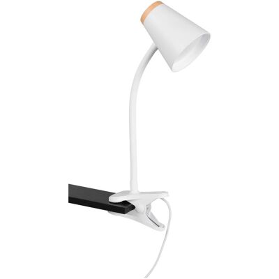 Reality, Tischlampe, LED-Klemmleuchte PONGO, R25831101, 4,5W, 500lm, 3000K, weiss (500 lm) Reality, Tischlampe, LED-Klemmleuchte PONGO, R25831101, 4,5W, 500lm, 3000K, weiss (500 lm)