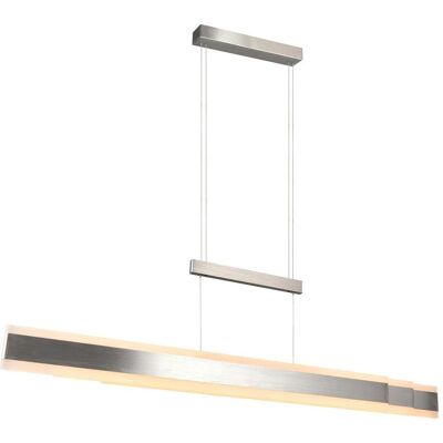 Trio, Pendelleuchte, 331210307 Arcola LED Pendelleuchte 45W Nickel Matt CCT einstellbare Lichtfarbe Touch Trio, Pendelleuchte, 331210307 Arcola LED Pendelleuchte 45W Nickel Matt CCT einstellbare Lichtfarbe Touch