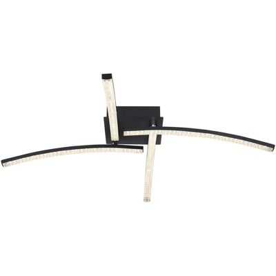 Globo, Deckenleuchte, Deckenlampe Metall schwarz matt, 1xLED, 67169-24 (2600 lm) Globo, Deckenleuchte, Deckenlampe Metall schwarz matt, 1xLED, 67169-24 (2600 lm)