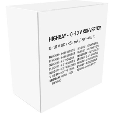 Emos, Beleuchtung Zubehör, 0-10 V-Transformator für HIGHBAY-Hallenstrahler Emos, Beleuchtung Zubehör, 0-10 V-Transformator für HIGHBAY-Hallenstrahler