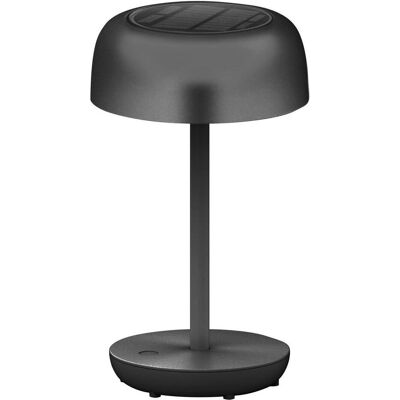 Synergy 21, Tischlampe, LED table lamp SOLAR/rechargeable battery, outdoor IP54, touch switch dimmable, transparent-black Synergy 21, Tischlampe, LED table lamp SOLAR/rechargeable battery, outdoor IP54, touch switch dimmable, transparent-black