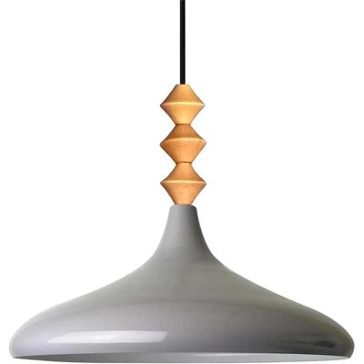 Bamyum, Pendelleuchte, Champion Pendelleuchte Holz Grau (E27) Bamyum, Pendelleuchte, Champion Pendelleuchte Holz Grau (E27)