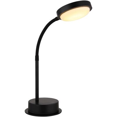 Globo, Tischlampe, Pegasi LED Tischleuchte 0,90W Warmweiss Schwarz Matt, Metall Ø11cm 24103TA (110 lm) Globo, Tischlampe, Pegasi LED Tischleuchte 0,90W Warmweiss Schwarz Matt, Metall Ø11cm 24103TA (110 lm)