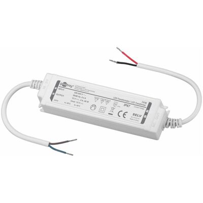 Goobay, Beleuchtung Zubehör, LED-Trafo 12 V DC, 60 W, IP67 Goobay, Beleuchtung Zubehör, LED-Trafo 12 V DC, 60 W, IP67