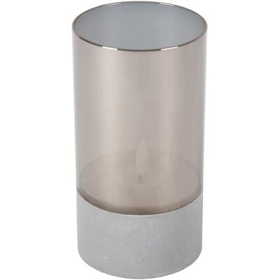 Lucide Velas Set mit 3 batteriebetriebenen LED-Kerzen - Rauchgrau Lucide Velas Set mit 3 batteriebetriebenen LED-Kerzen - Rauchgrau