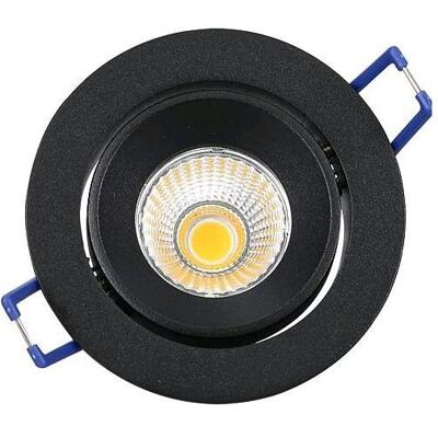 Rutec, Deckenleuchte, LED-Einbaustrahler 6W 3000K 718lm Konv sw IP40 1LED Alu RF:hochglänzend (718 lm) Rutec, Deckenleuchte, LED-Einbaustrahler 6W 3000K 718lm Konv sw IP40 1LED Alu RF:hochglänzend (718 lm)