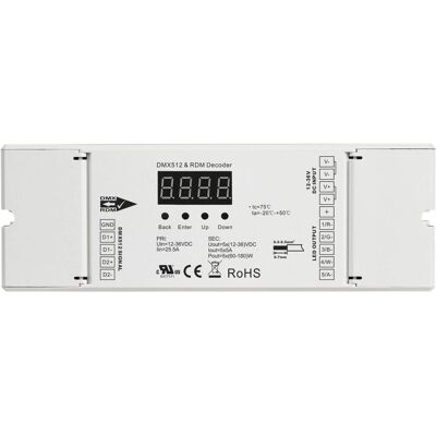 Synergy 21, Beleuchtung Zubehör, LED Controller DMX 512 4*5A 16bit Synergy 21, Beleuchtung Zubehör, LED Controller DMX 512 4*5A 16bit