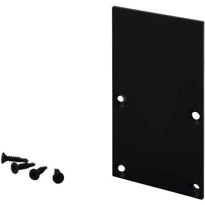 EGLO, Beleuchtung Zubehör, 67833 SEALZA 1 Enddeckel Struktur Schwarz Eloxiert EGLO, Beleuchtung Zubehör, 67833 SEALZA 1 Enddeckel Struktur Schwarz Eloxiert