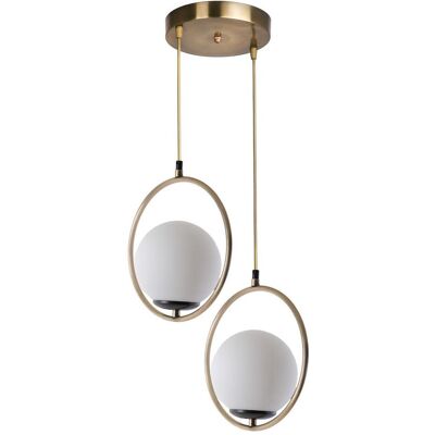 Opviq, Pendelleuchte, Olive (E27) Opviq, Pendelleuchte, Olive (E27)