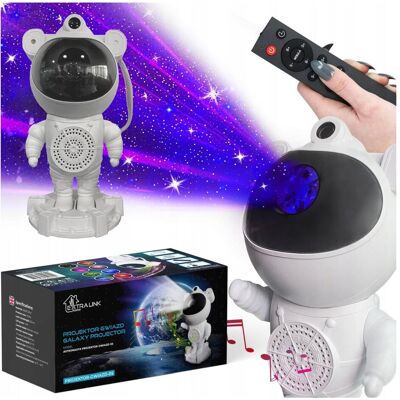 Extralink, Tischlampe, Home Astronaut Mit Lautsprecher Sternenprojektor 05 Extralink, Tischlampe, Home Astronaut Mit Lautsprecher Sternenprojektor 05