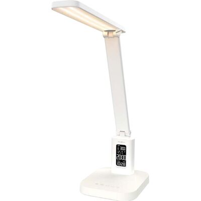 Nedis, Tischlampe, LED-Schreibtischlampe Dimmbar 3 Licht-Modi 220 lm Wiederaufladbar DimmSchalter Wei (220 lm) Nedis, Tischlampe, LED-Schreibtischlampe Dimmbar 3 Licht-Modi 220 lm Wiederaufladbar DimmSchalter Wei (220 lm)