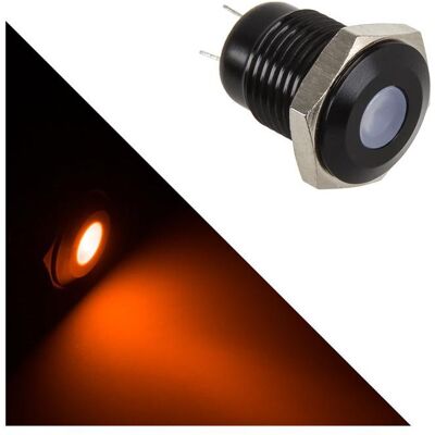 Lamptron Vandalismus-gesicherte LED - orange, schwarze Fassung (Orange), Modding Beleuchtung Lamptron Vandalismus-gesicherte LED - orange, schwarze Fassung (Orange), Modding Beleuchtung