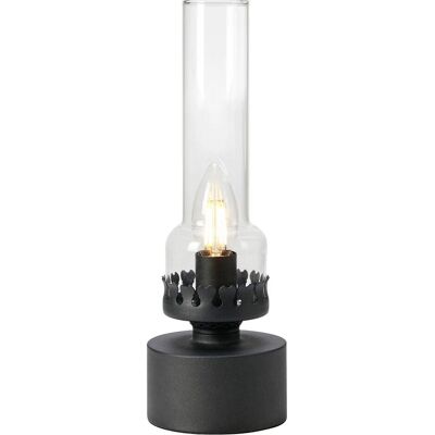 Markslöjd, Tischlampe, Kandella 1 Tischleuchte Sandy Black/Clear (E14) Markslöjd, Tischlampe, Kandella 1 Tischleuchte Sandy Black/Clear (E14)