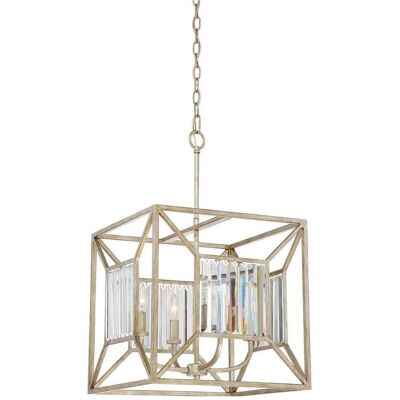 Elstead Lighting, Pendelleuchte, Lakeside Hängeleuchte E14 4-fach 66cm Altgold (E14, 66 lm) Elstead Lighting, Pendelleuchte, Lakeside Hängeleuchte E14 4-fach 66cm Altgold (E14, 66 lm)