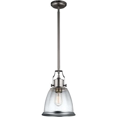 Elstead Lighting, Pendelleuchte, Hobson Hängeleuchte E27 36cm Satiniertes Nickel (E27) Elstead Lighting, Pendelleuchte, Hobson Hängeleuchte E27 36cm Satiniertes Nickel (E27)