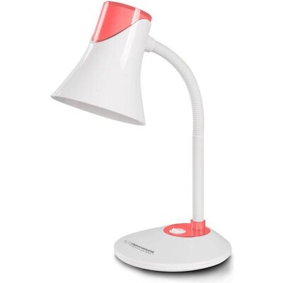 Esperanza, Tischlampe, ELD111R Tischleuchte e27 polarrot (E27) Esperanza, Tischlampe, ELD111R Tischleuchte e27 polarrot (E27)