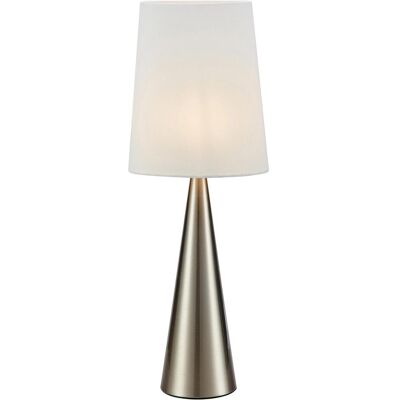 Markslöjd Conus Satin Nickel Oval Tischlampe - Wohnaccessoire Markslöjd Conus Satin Nickel Oval Tischlampe - Wohnaccessoire