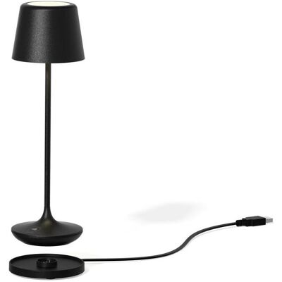 Leonardo, Tischlampe, Bari Akku Tischleuchte Schwarz RGB 76040 Leonardo, Tischlampe, Bari Akku Tischleuchte Schwarz RGB 76040