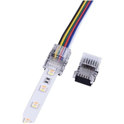 Synergy 21, Beleuchtung Zubehör, LED FLEX Strip zub Easy Connect Strip to Wire 12mm RGBWW Synergy 21, Beleuchtung Zubehör, LED FLEX Strip zub Easy Connect Strip to Wire 12mm RGBWW