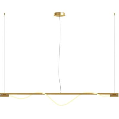 Maytoni Tau Gold 180cm LED Deckenleuchte - Deckenleuchte Maytoni Tau Gold 180cm LED Deckenleuchte - Deckenleuchte