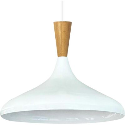 Bamyum, Pendelleuchte, Champion-Trichter Pendelleuchte Holz Weiss (E27) Bamyum, Pendelleuchte, Champion-Trichter Pendelleuchte Holz Weiss (E27)